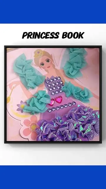 Screen free activities that foster kid's creativity#princess #craftbook #toy #jarmelo #kidsgifts #DIYtoys #activityforkids #freescreams #screenfree #magicgeltoys #tiktokshop #jarmelotoys #diytoys
