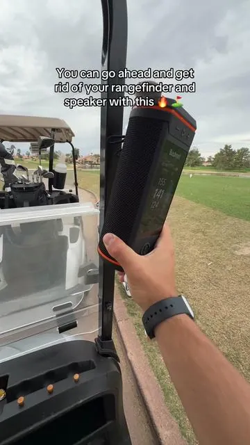 Legit the most amazing thing I’ve ever bought for golf ⛳️ #Bushnell #bushnellgolf 