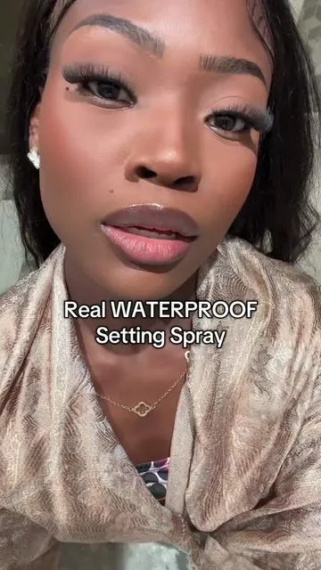 This waterproof setting spray locks everything in place #WaterproofSettingSpray #MakeupThatLasts #TIRTIR #SettingSprayMustHave @TIRTIR Inc. 