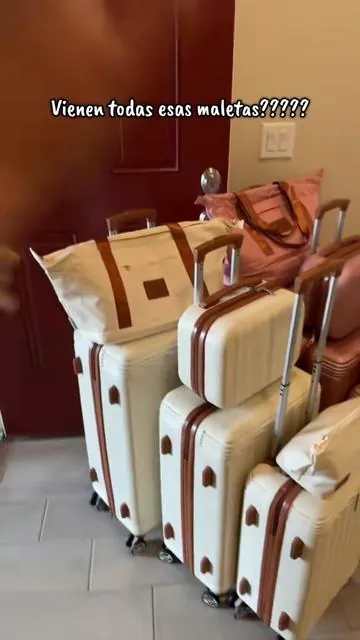 Luggage set o set de maletas de 4,6,8pcs @BodyTips_shop #luggage #luggageset #tiktokshopcreatorpicks #maletas #suitcases 