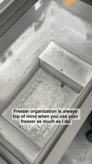 Started this month using Refrigerator organizer bins for both the freezer and fridge and I love it, I’m so much more organized😁#KitchenHacks #fyp #organizewithme #freezerorganization #cleaninghacks 