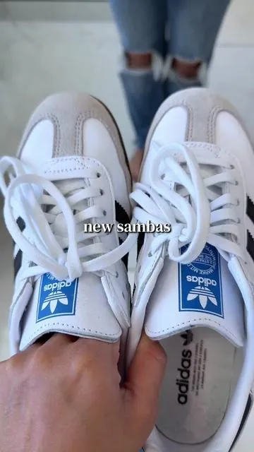 Neutral Adidas Sambas are back in stock!!!  #adidassamba #sambas #adidas #adidasshoes #tiktokshopjumpstartsale @Tillys @adidas 