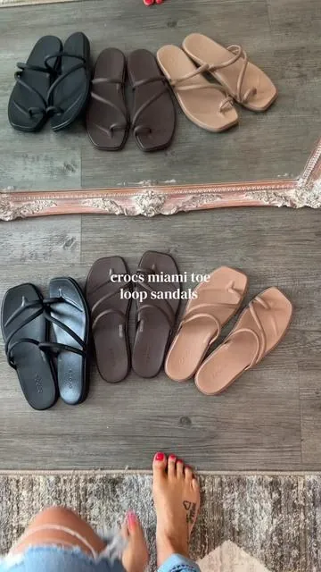 Simple, comfy, and durable. Seriously, my favs! @Crocs #crocssandals #comfysandals #tiktokshopjumpstartersale #summershoes #comfyandcute 
