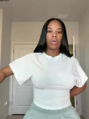 In my white tee!! 