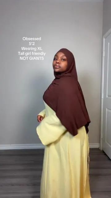 #tiktokshopjumpstartsale #ootd #abaya #maxidress #yellowdress 