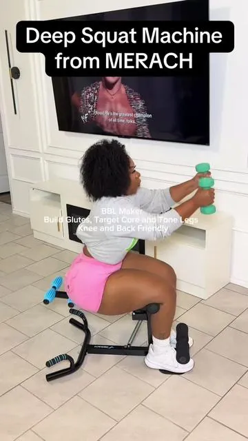 If you’re looking to build glutes, tone legs, and target your core with assistance. This is the machine for you, click on the cart to get yours, today. #tiktokshop #tiktokshopcreatorpicks #fyp #merach #workout 