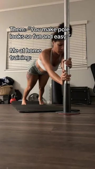 These things are DOOM 😭😭 but they snatch that core and get that pole strength up !!  . . . . . . #wlw #core #corestrength #fitness #fyp 