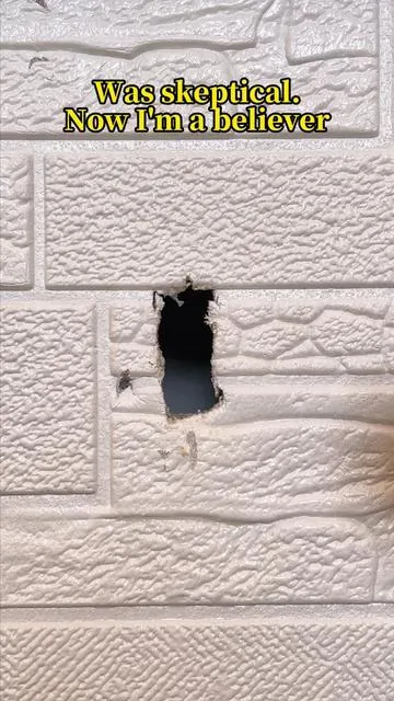 Sick of the awful smell from spray foam? Try this. Seriously, no smell at all. Feels like play-dough, but holds like a champ.#homefix #DIYtools #sealingputty #beforeafter #tiktokshop 