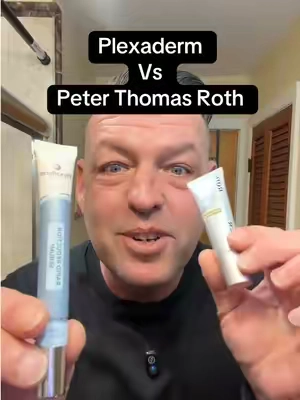 Peter Thomas Roth instant FirmX eye tightener vs plexaderm in real time. Helps with your under eye bags, crows feet, and fine lines #TikTokShopJumpstartSale #peterthomasroth #undereyebags #eyebags #genx 