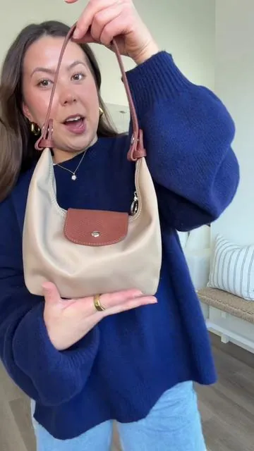 amazinggg affordable bag find 🤭🤎 & it holds SO MUCH for its size!!