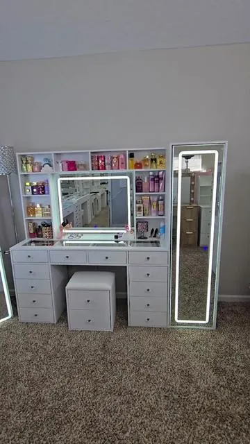 #makeupvanity #vanity #tocador #giftideasforher #TikTokShopJumpstartSale 