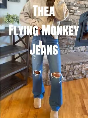 My FAVORITE pair of jeans in a dark Wash 👏🏻 they’re perfect! @Wild Oak Boutique #flyingmonkeyjeans #tallgirljeans #bluejeans #tiktokshopcreatorpicks #tiktokshopjumpstartsale 