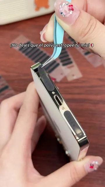 ¡Arreglo en 3 segundos para mantener tu micrófono libre de polvo! Adiós a audios apagados 🙌#fyp #tiktokshop