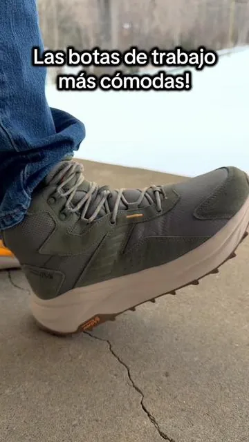 Botas impermeables con puntera ancha @NORTIV 8 #tiktokshopcreatorpicks #workshoes #workboots #botasimpermeables #waterproof 