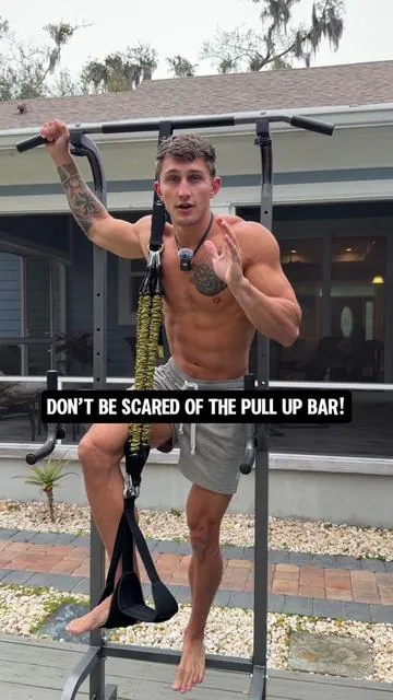 This is your new pull up friend. Helping you get stronger and more confident on the bar. 