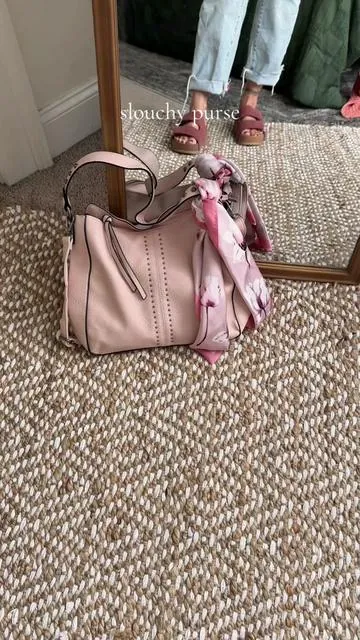 “Light Pink” on the listing 🌸✨ (price as of 1/31/26) #montanawest #slouchypurse #purse #tiktokshopcreatorpicks #crossbodypurse 