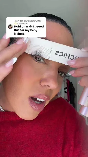 Replying to @ShawntaeShawntae💫 new drop for those baby lashes 🥰👌🏽@ForChics #LashSerum #eyelashserum #ForChics #eyelashes #mascara 