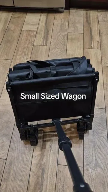 Small sized foldable wagon #foldablewagon #wagon #tiktokshopjumpstartsale #sportswagon #collapsablewagon 
