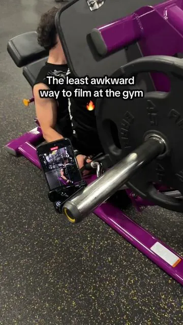 Filming made stress-free 😮‍💨🔥 #fyp #gym #magneticphonemount #gymcreator #gymcontent 