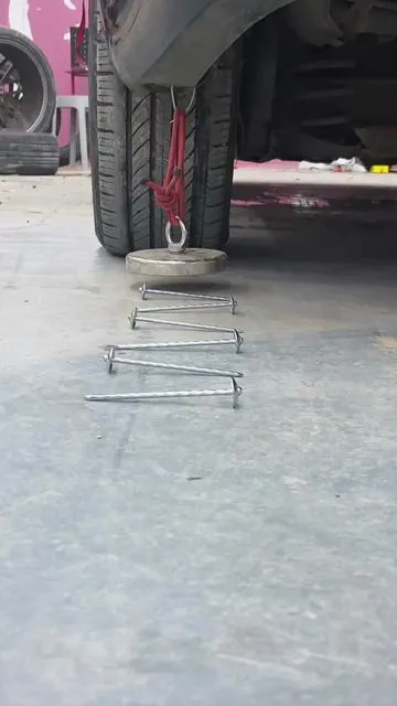 Flat tire? Don't get stranded. These self- sealing rubber nails plug punctures fast without removing the tire. Works on cars, motorcycles, trucks & even tractors. A quick fix every driver needs to carry. ##CarRepairHack #TireRepair #DIYCarCare#RoadsideEssentials#fyp