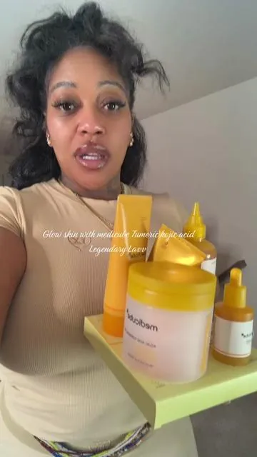 The best Korean skin care bundle #koreanskincare #tumeric #koreanglassskin  Set @Lavvishluxxuri  @medicube global #medicubeskincare 