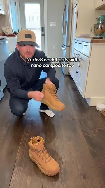 Nortiv8 composite toe work boots #nortiv8 #workboots 