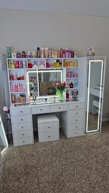 #makeupvanity #vanity #tocador #giftideasforher #TikTokShopJumpstartSale 