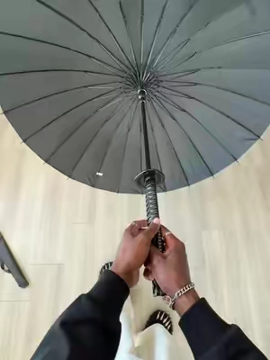 Ninja umbrella 🥷#ninja #fashiontiktok #animeamv 