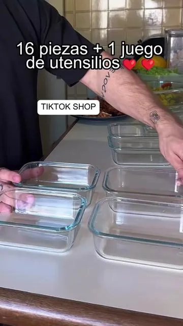 #TikTokShopHolidayHau #glassbowlswithlids #aisoonglassbowls #kitchen #cookinghacks 
