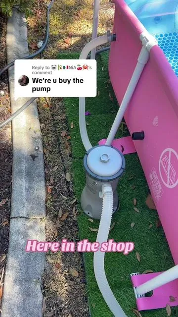 Replying to @🐼🎋🇲🇽NiA🍒🦀 you can find the pump here also #summer #pool #tiktokshop 