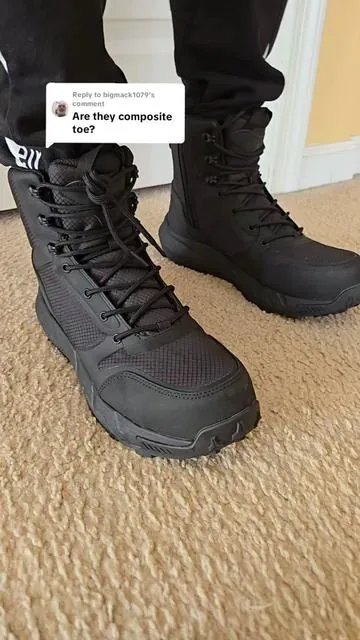 Replying to @bigmack1079  #workboots #botadetrabajo #compositetoeboots #safetyshoes #construction 