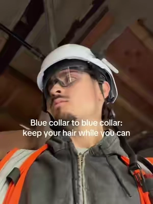 Sweat absorbing caps for blue collar workers is a must #skullcaps #hardhatinsert #bluecollar #workwear #sweatabsorbingcap 