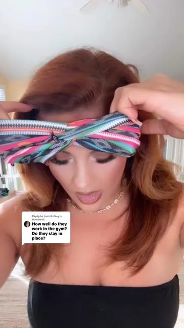 Replying to @Just Ashley these boho headbands stay put!  #headbands #bohoheadbands #fyp #boho #trending