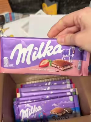 Some of the craziest chocolate bar flavors  #milka #milkachocolate 