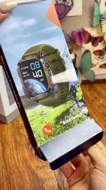 This smart watch has to be a top this smartwatchwith have a LEDLight! Works with IOSandANDROIDand has so many cool features at an awesome price!#menssmartwatch #giftforhim #fyp #tiktokmademebuyit #tiktokshopholidaysale 