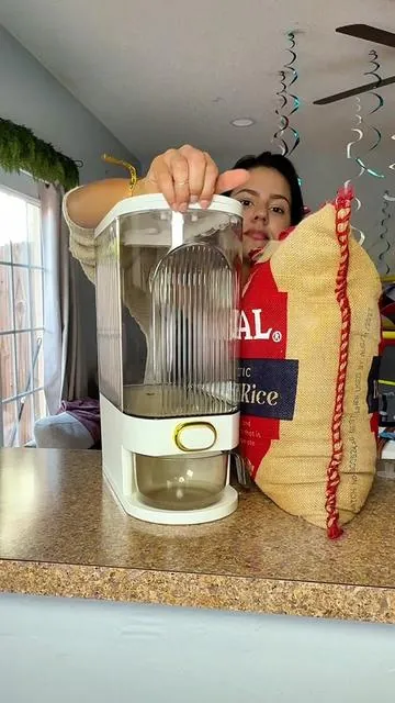 Dispensador de arroz  #dispensadordearroz #ricedispenser #cocina #amadecasa 