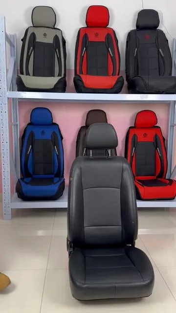 This Leather Cover Gives My Car a Luxury Makeover—Worth It!  #CarInteriorGlowUp #PremiumCarParts #WaterproofCarSeats #CarLife#CarSeatCovers
