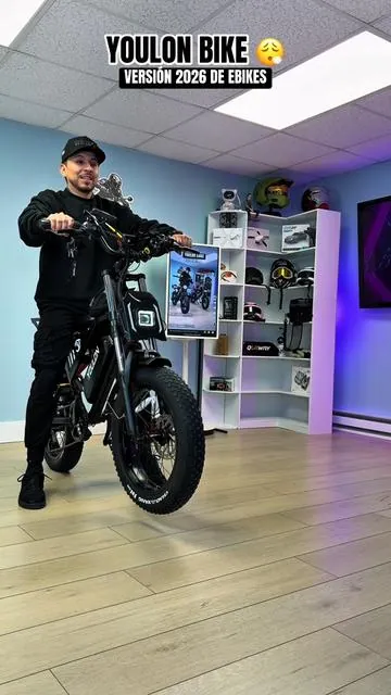 Las nuevas versiones de Ebike Youlon 33mph  #ebike #electricbike #urbantransport #youlon #tiktokshopcreatorpicks 