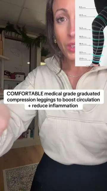 I promise these ones are amazing!!! 😻 a COMFORTABLE medical grade graduated compression leggings!!!  #lipedema #lymphedema #compressionleggings #medicalgrade