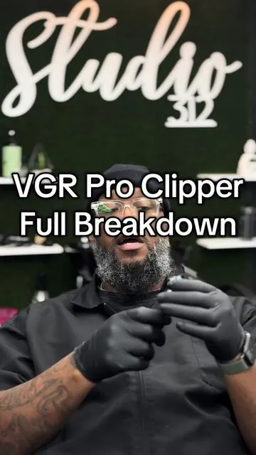 VGR PRO CLIPPERS  #Full breakdown — Part 1️⃣ Power, sound, and cutting feel on real clients. Part 2 is where I give the verdict 👀✂️ #Barber #BarberReview #ClipperReview #BarberTools 
