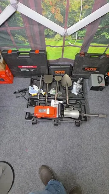 Breaking concrete by hand is slow, exhausting, and frustrating when you’ve got real work to get done. This heavy-duty electric demolition jack hammer delivers serious impact power to tear through concrete, tile, and masonry fast, saving time and effort on jobs big and small. With multiple chisel attachments and a solid carry case, it’s built for home projects, renovations, and jobsite use when you need results without messing around. #demolitiontool #jackhammer #concretetools #TikTokShopCreatorPicks #TikTokShopJumpstartSale @VEVOR Store 