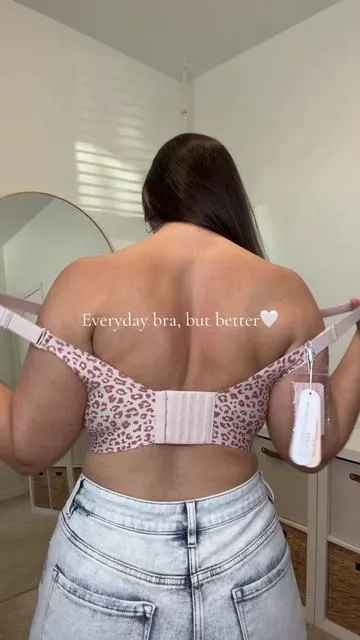 🤎🤍#jellybra #wirelessbra #seamlessbra #bra #midsizefashion 