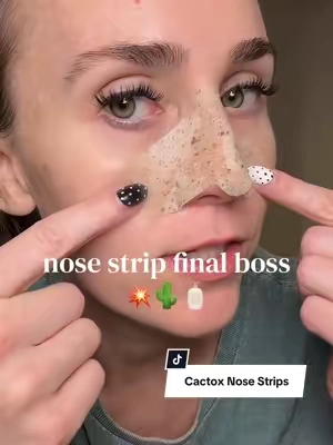 I’ll never use another nose strip! This softens the sebum, extracts it then tightens the pores 🙌🏻 #cactox #noseporestrips #sebum #skincare #tiktokshopcreatorpicks 