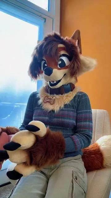 check it!!  #furry #fursuit #digitalbadge 