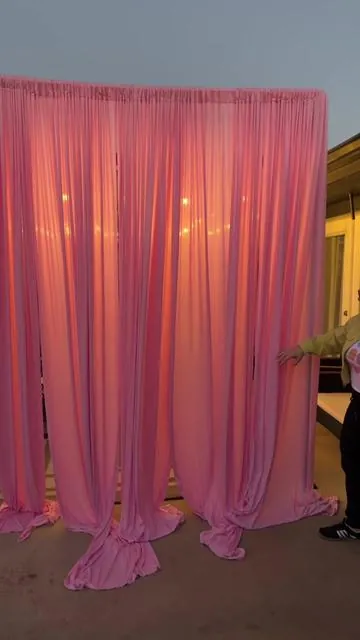 Atención decoradores estas cortinas están bellísimas para decorar tus eventos. #partydecor #partydecorations #cortinas #curtains #tiktokshopcreatorpicks