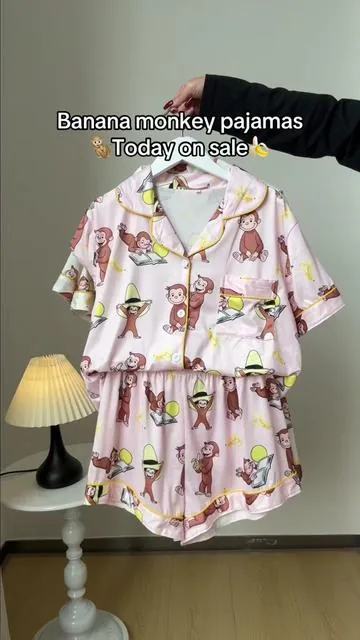 #monkeybanana #pajamas #globalpick #tiktokshopholidayhaul #womensupportingwomen 