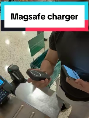 He always does this 😂 #tiktokshop #powerbank #phonecharger #powerbankcharger #magsafe 