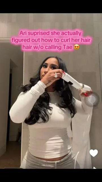 Ari curls her hair so nice #fyp #remedybyari #tainawilliams #arifletcher #gherbo 