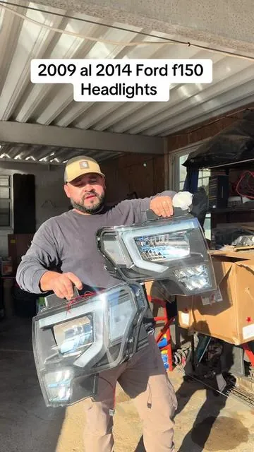 2009 à la 2014 Ford f150 headlight #fordf150 #araujoeldelaford #ford #viral #latino 