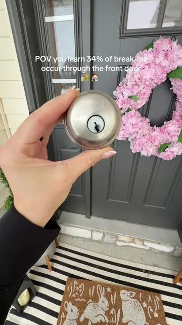 MyQ has us covered! Home security at its best #smarthome #homesecurity #myqsmartlock #doorbellcamera #cameralock  @myQ Smart Home & Garage 